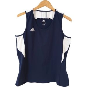 Adidas Sport Tank Navy White - Size XL